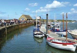 boats at Wells next the sea 